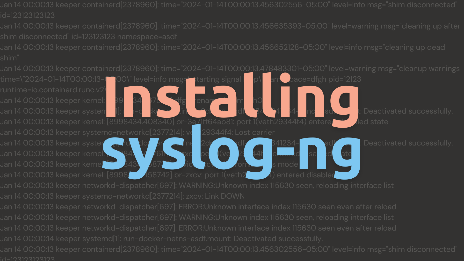 How to Install Syslog-NG on Linux - Ubuntu and Debian